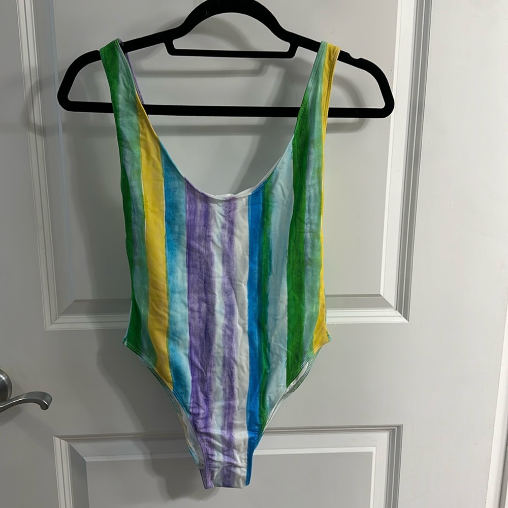 Zara - Low-Back One Piece Bathing Suit